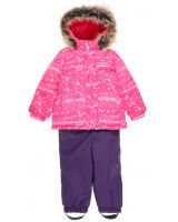 Зимний костюм Ленне 19320A/2630 Rowenta на девочку, цвет розовый, фиолетовый