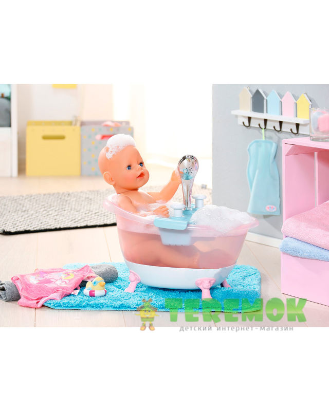 Интерактивная ванночка Веселое купание - для куклы Baby born 822258
