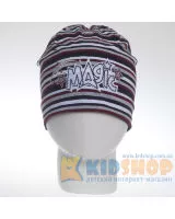 Шапка Pupill Magic бордова смуга