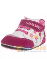 Пинетки Tom.m 4423 цвет белый,фуксия