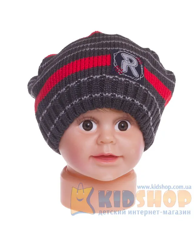 Шапка Raster Przeciwnik 14-034 колір червоний