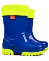 Гумові чоботи Demar Twister Lux Fluo 0034 A колір синій р.20-27