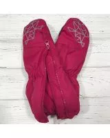 Краги для дівчинки Tutu 3-004709 pink, рожеві на блискавці