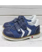 Демісезонне ортопедичне взуття для хлопчика Happy walk B-3485 р.21-25 колір синій, шкіра