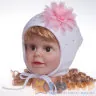 Шапка Marika Mini Margaretka біла
