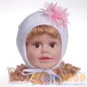 Шапка Marika Mini Margaretka біла