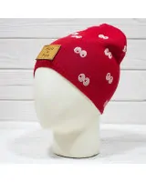 Шапка Barbaras (Польша) красного цвета для мальчика BX 42/0 