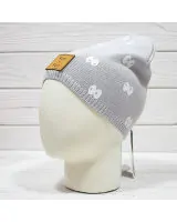 Шапка Barbaras демисезонная для мальчика BX 42/0, цвет светло-серый