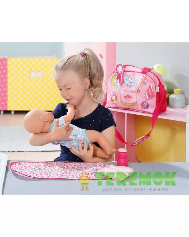 Сумка для ляльки Baby born - Модна прогулянка (з аксесуарами) 822227