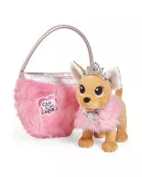 Мягкая игрушка Simba Chi Chi Love "Собачка-принцесса с пушистой сумкой"