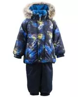 Комплект для мальчика Lenne 19315/6355 ZOOMY зимний, цвет синий