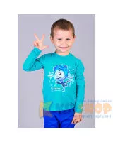 Реглан Zironka Фикси мода 222-019 бирюзовый