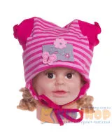 Шапка Raster Ciekawostka 12-023 малиновый,розовый