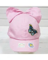 Кепка з вушками для дівчинки Tutu 3-004597 itppink, Польща