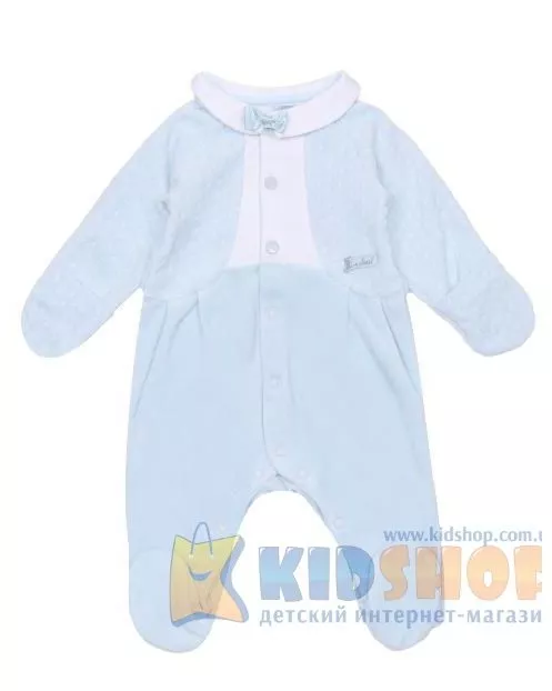 Комбінезон Smil 116190 Ошатний велюр блакитний