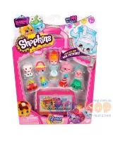 12 друзей Шопкинс - набор фигурок Shopkins в эксклюзивном кейсе 56080 