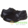 Туфли кожаные Constanta 1033 для мальчиков, черные, кожаные, для подростков