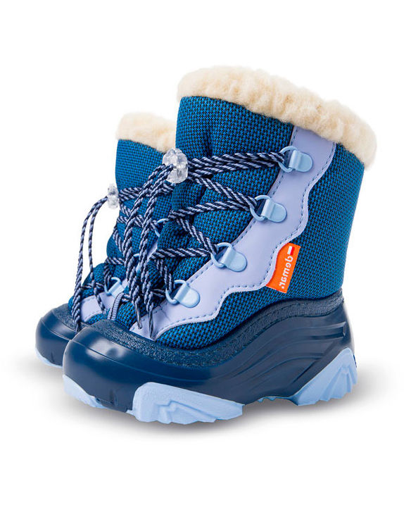 Зимові чоботи Demar Snow mar 4017 C колір синій