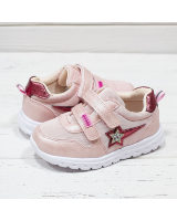 Дитячі кросівки Том м для дівчинки 7181-B на липучках, колір рожевий