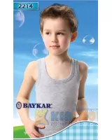 Майка Baykar 2214 цвет серый