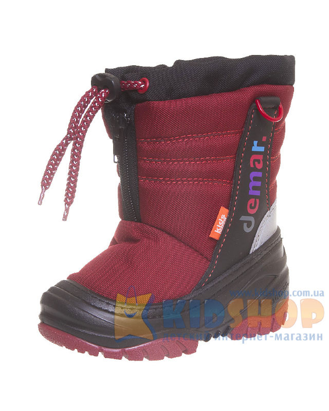 Зимові чоботи Demar Teddy 4032 B колір бордовий