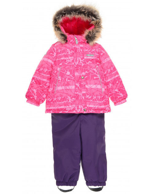 Зимовий костюм Ленне 19320A/2630 Rowenta на дівчинку, колір рожевий, фіолетовий