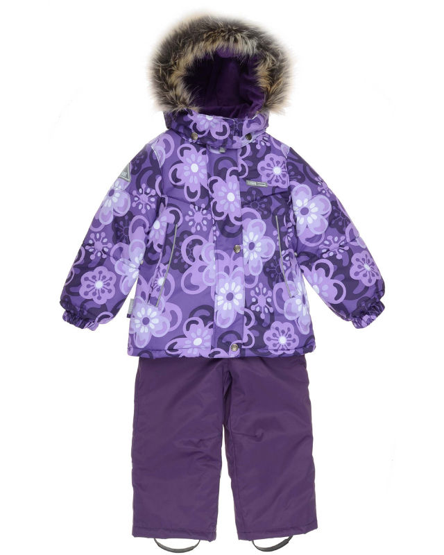 Зимний костюм Ленне 19320C/3610 Roosa для девочки, цвет фиолетовый