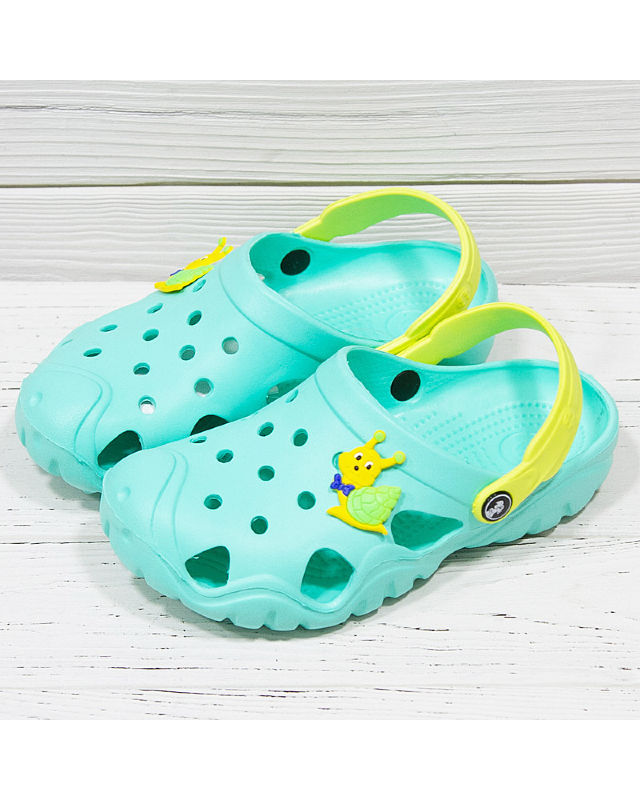Пляжная обувь Jose Amorales 117084 для девочек, тип кроксы, цвет бирюзовый