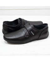 Туфли кожаные Constanta 1538 для мальчиков, цвет черный, натуральная кожа