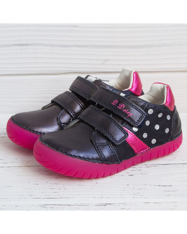 Детские кроссовки с подсветкой D.D.Step 050-12 BM на девочку, обувь со светящейся подошвой