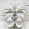 Босоніжки на дівчинку Tom m 7103 K, білі, нарядні - літнє взуття для дітей Том м