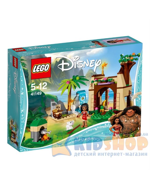 Конструктор Lego Disney Princess Пригоди Моаны на загубленому острові 41149