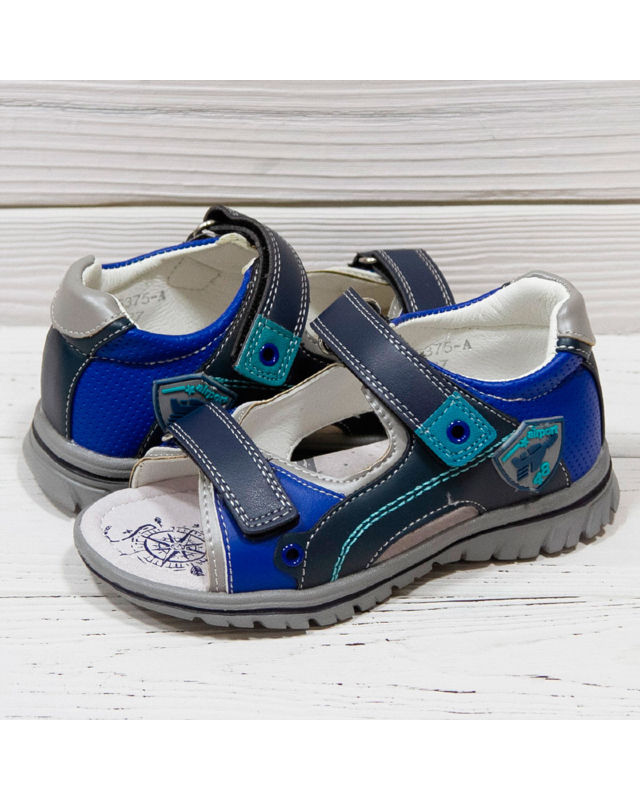 Босоножки Tom m 5375 A для мальчиков, синие - летняя обувь детская Том м