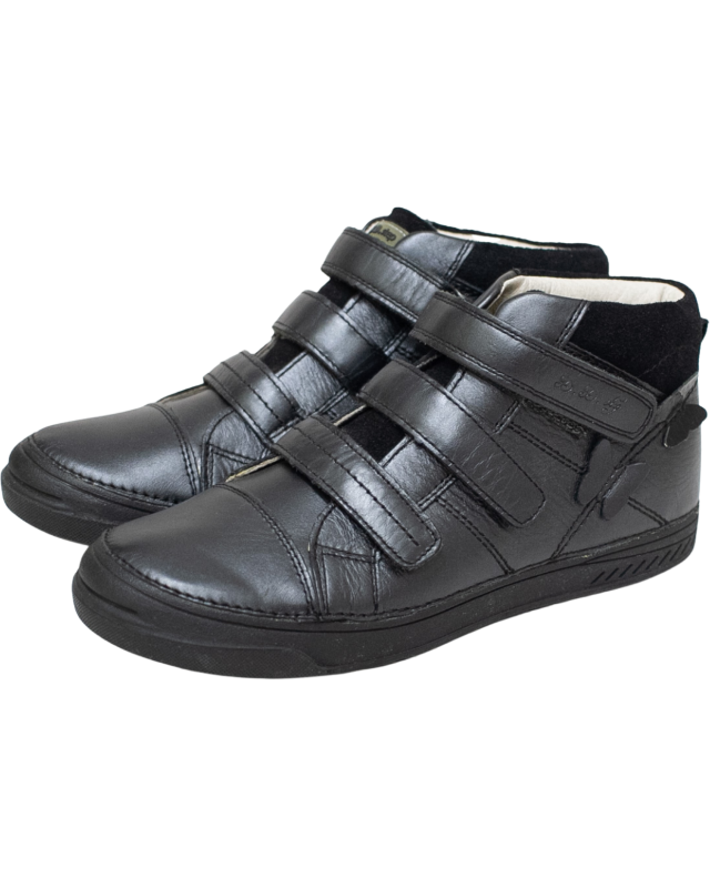 Кожаные ботинки D.D.Step 040-2F цвет черный