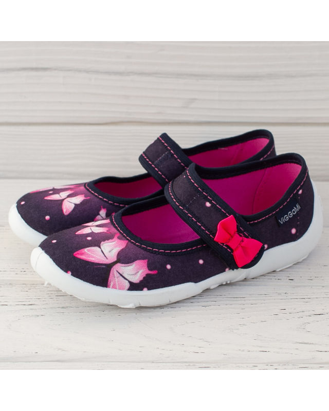 Детская текстильная обувь для девочек Viggami Sara druk 