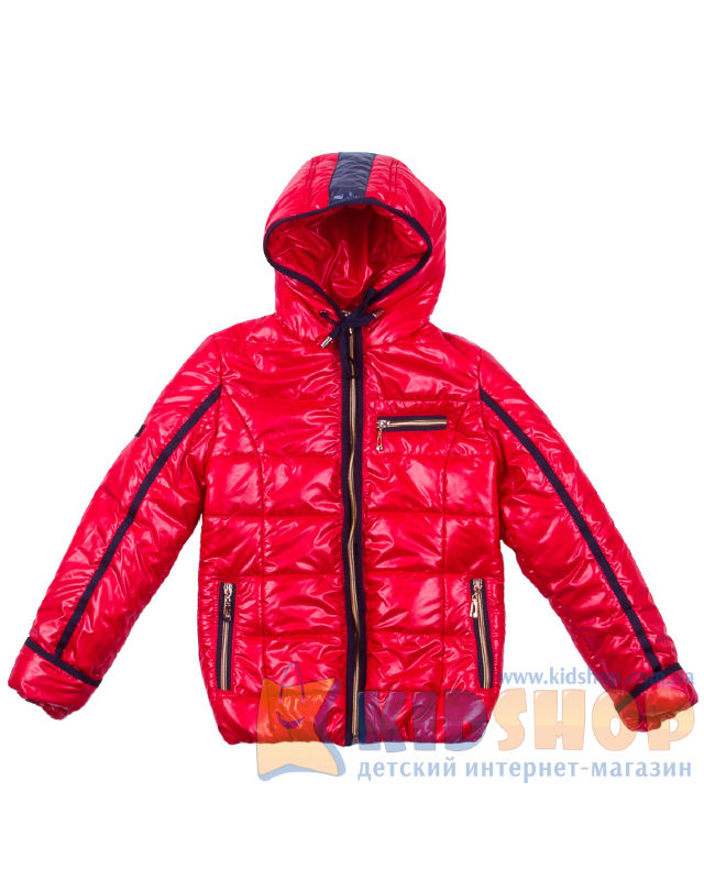 Куртка Eva 5001 колір червоний