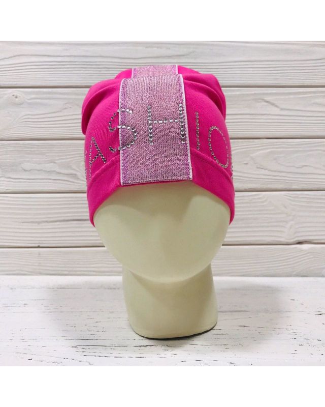 Модна шапка для дівчинки Barbaras TB 84 / O, колір фуксія