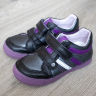 Туфлі D. D. Step 040-421EL для дівчинки, шкіряні, Угорщина, колір чорний