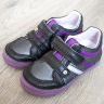 Туфлі D. D. Step 040-421EL для дівчинки, шкіряні, Угорщина, колір чорний