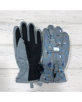 Перчатки на молнии для мальчика Tutu 3-004716 grey 