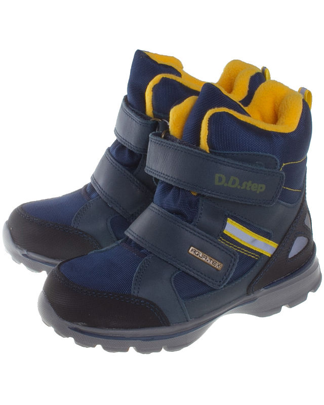 Зимові черевики D.D.Step F651-712 для хлопчика, колір синій