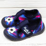 Текстильне взуття 3F 3Sk3 / 21 для хлопчиків, колір синій, принт футбольний м'яч