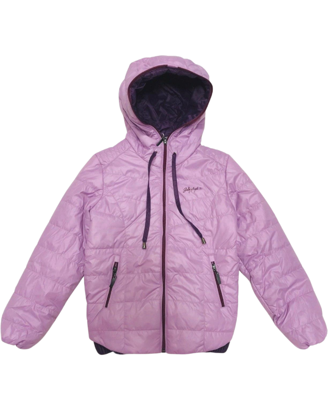 Куртка для девочки Evolution 27-ВД-15, лиловый цвет
