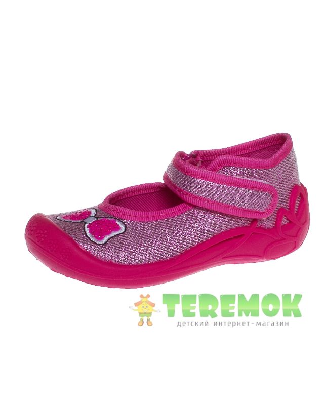 Текстильна взуття 3F Pszczolka 1F2/5 рожевий