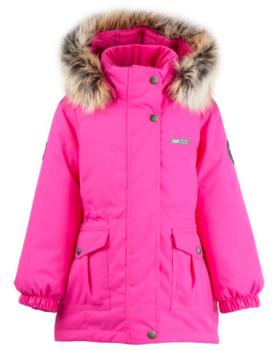 Яркая зимняя куртка для девочки Ленне 19330/267 Maya, цвет фуксия