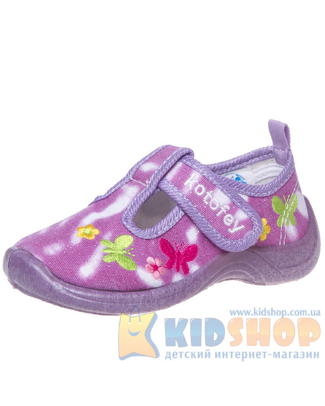 Текстильная обувь для девочек Котофей 231046-72