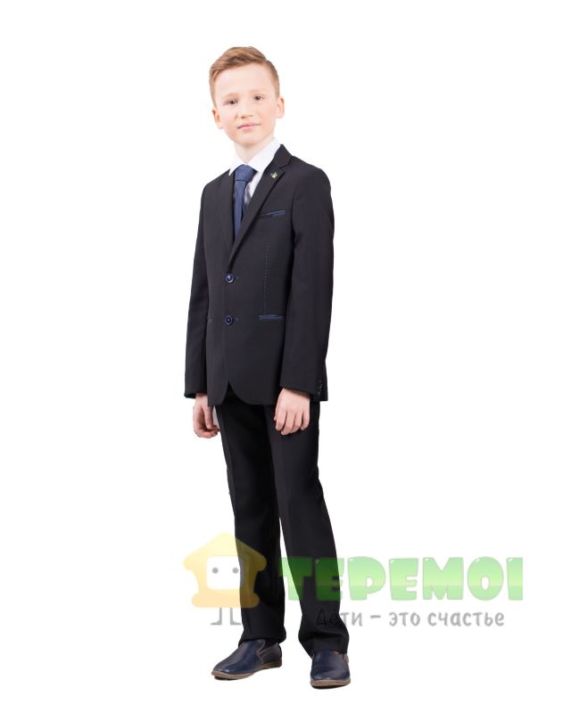 Шкільний костюм ТМ Нова форма Diego 09.2 колір чорний